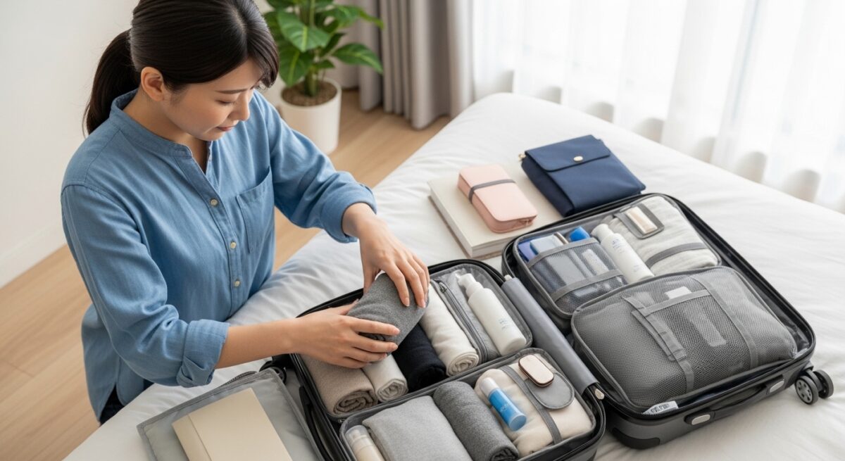 女子の1週間旅行持ち物リスト!海外・国内対応の便利グッズ紹介
