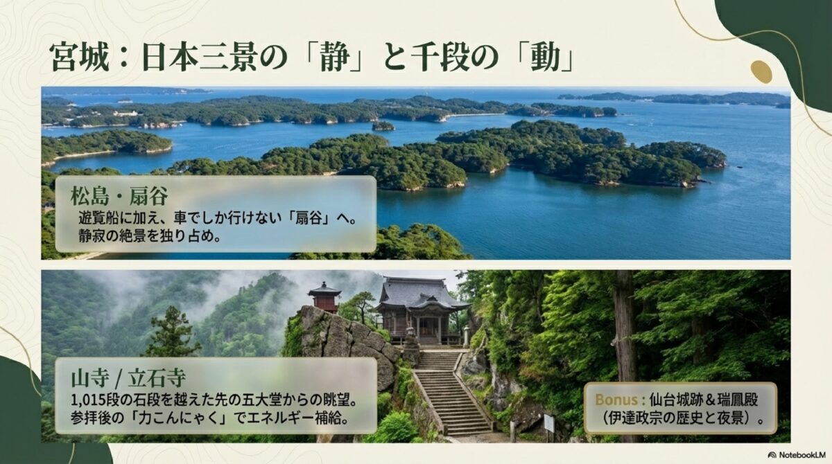 南東北を巡るドライブ旅行と絶景スポット