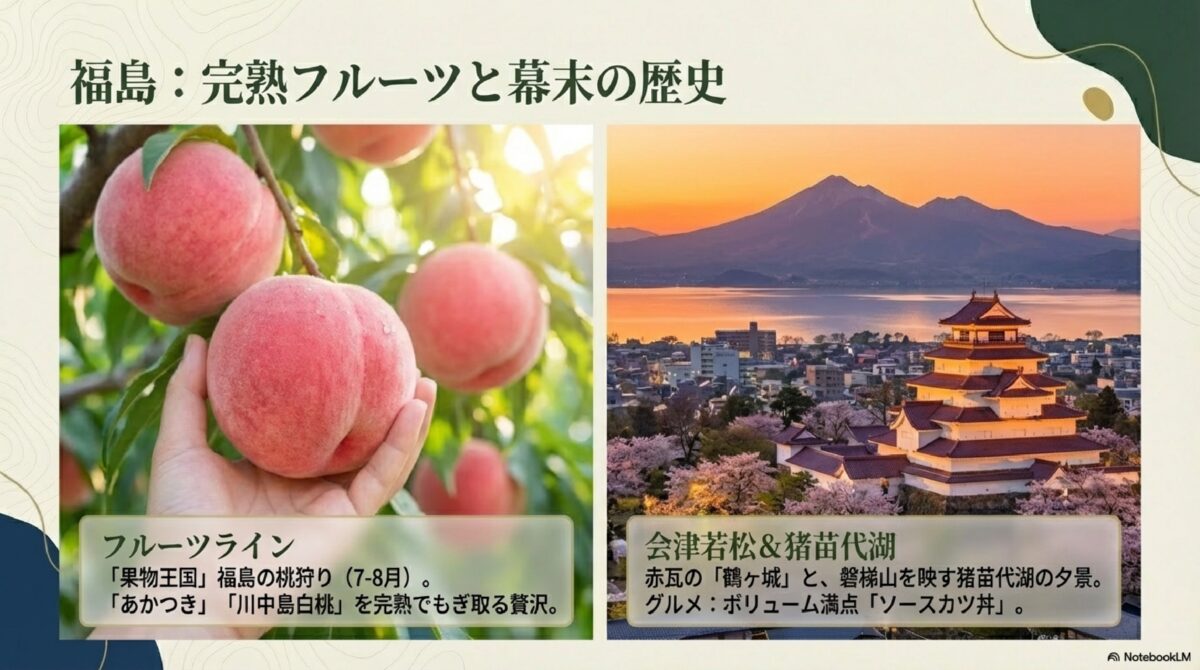 福島のフルーツラインで桃を味わい尽くす